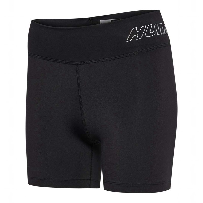Hummel Te Fundamental Mw Tight Ženske Kratke Hlače Crne | 596279-664