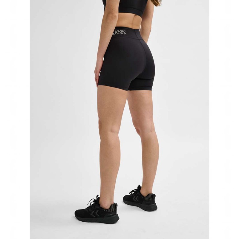 Hummel Te Fundamental Mw Tight Ženske Kratke Hlače Crne | 596279-664