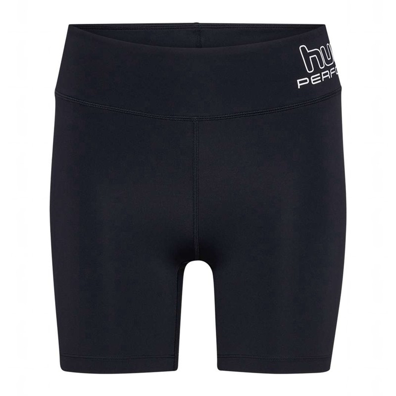 Hummel Te Fundamental Mw Tight Ženske Kratke Hlače Crne | 216703-867