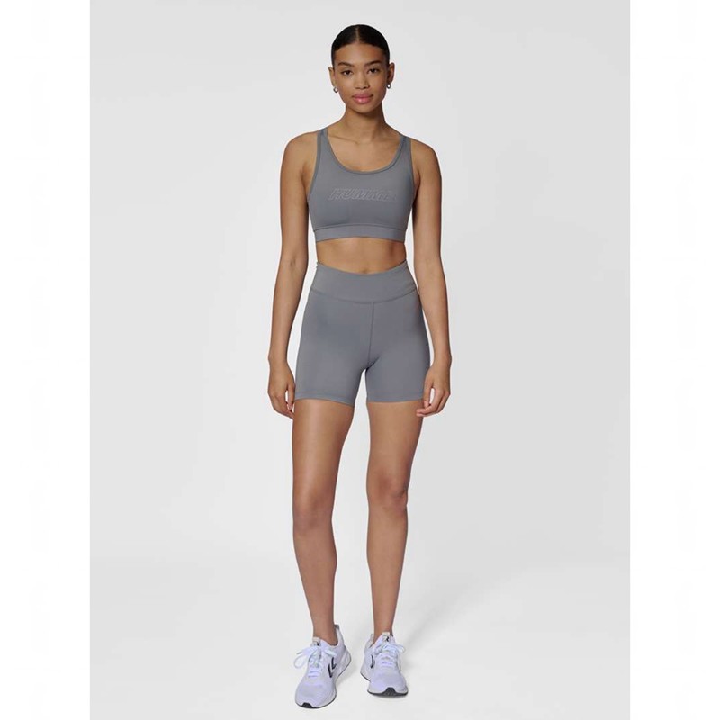 Hummel Te Fundamental Mw Tight Ženske Kratke Hlače Sive | 262020-376