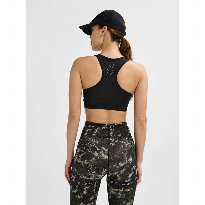 Hummel Te Fundamental Ženske Sportski Grudnjak Crne | 102987-489