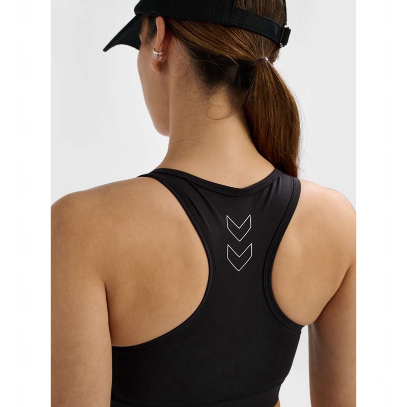 Hummel Te Fundamental Ženske Sportski Grudnjak Crne | 102987-489