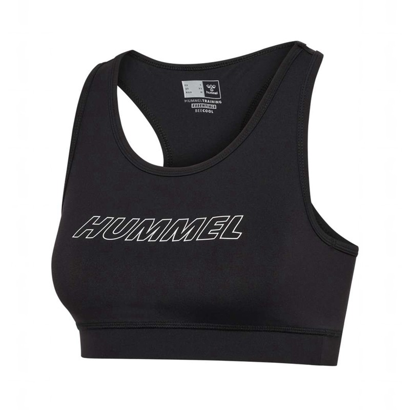 Hummel Te Fundamental Ženske Sportski Grudnjak Crne | 102987-489