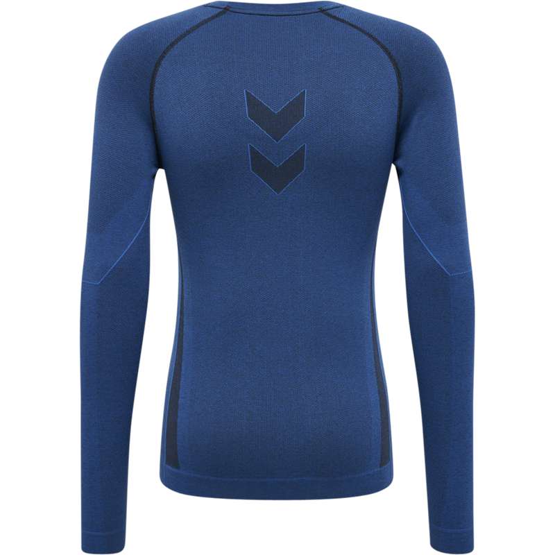 Hummel Te Mike Seamless L/S Muške Temeljni Sloj Tamnoplave | 675706-127