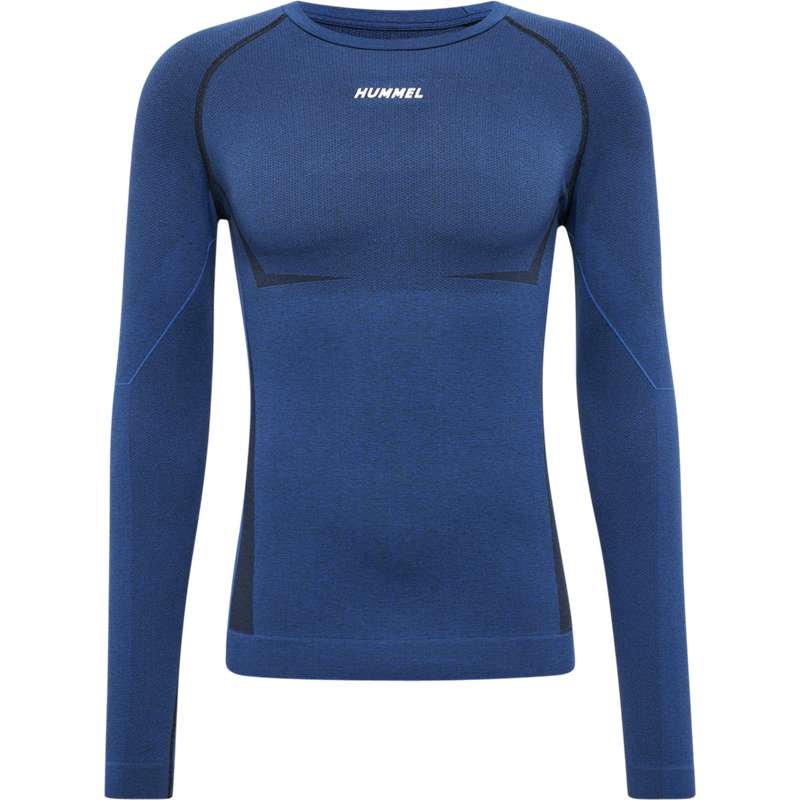 Hummel Te Mike Seamless L/S Muške Temeljni Sloj Tamnoplave | 675706-127