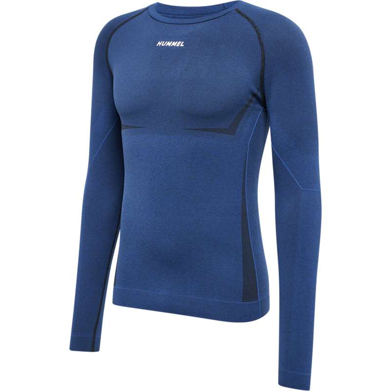 Hummel Te Mike Seamless L/S Muške Temeljni Sloj Tamnoplave | 675706-127