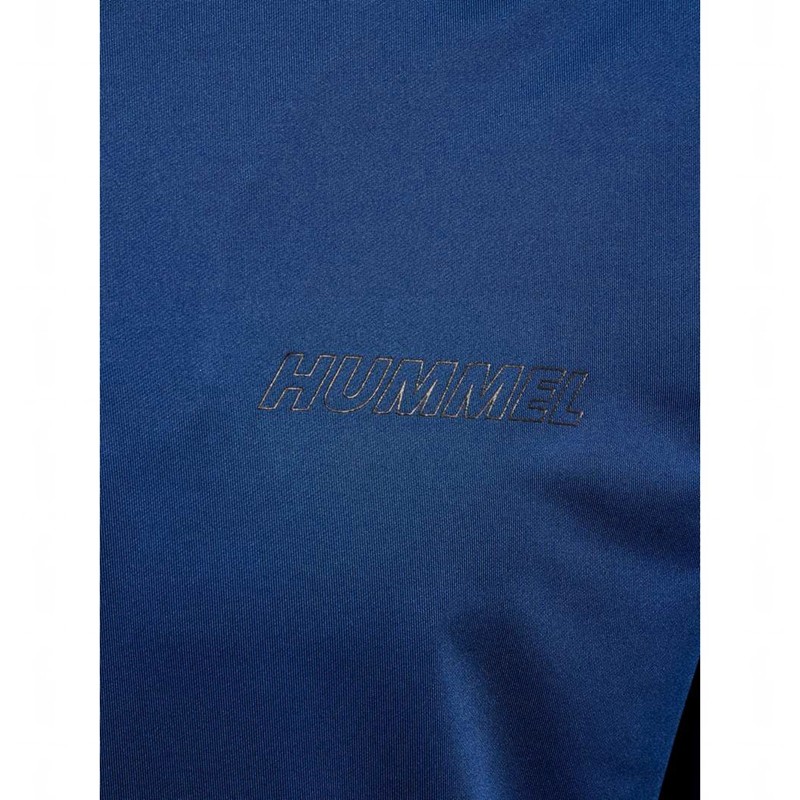 Hummel Te Strength Pl Half Zip Muške Dukserice Tamnoplave | 280081-280
