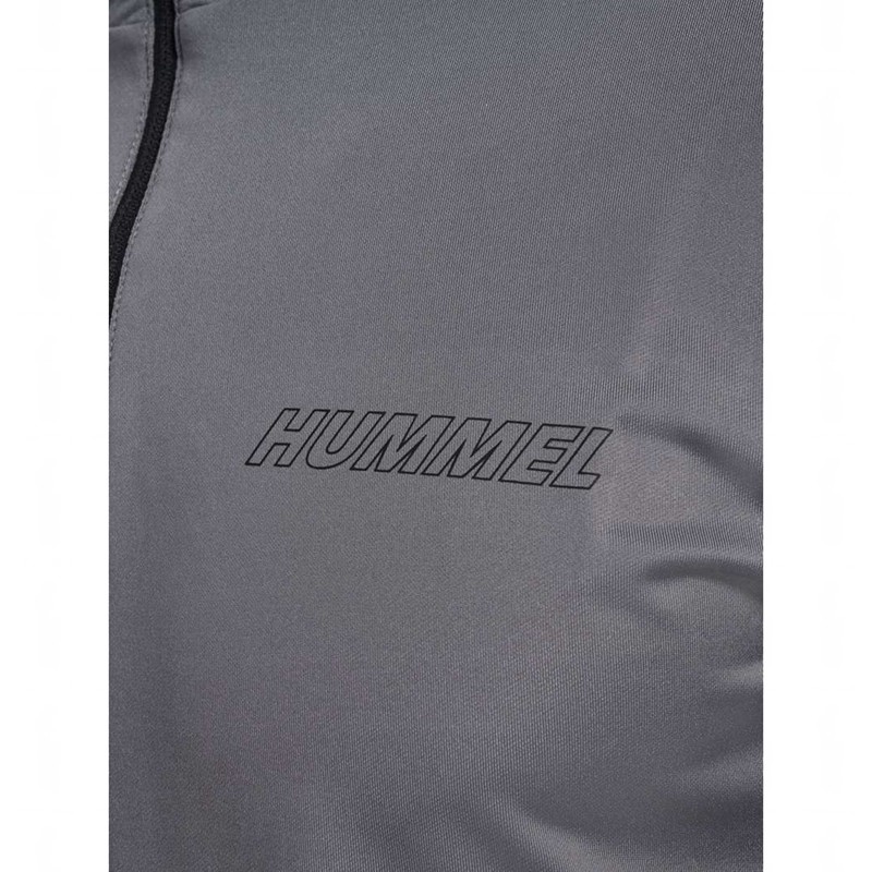 Hummel Te Strength Pl Half Zip Muške Dukserice Sive | 056601-520