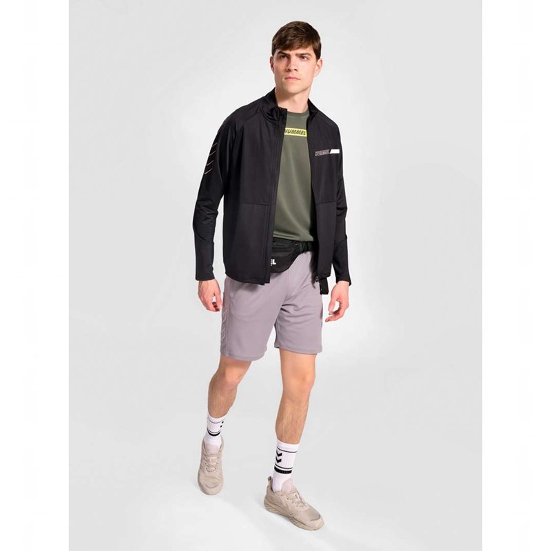 Hummel Te Strength Training Track Top Muške Dukserice Crne | 547712-823