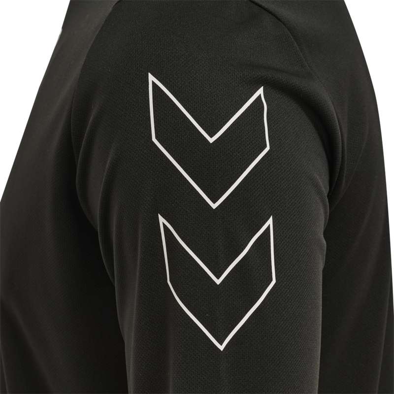 Hummel Te Tihalt L/S Muške Majice Crne | 034100-129