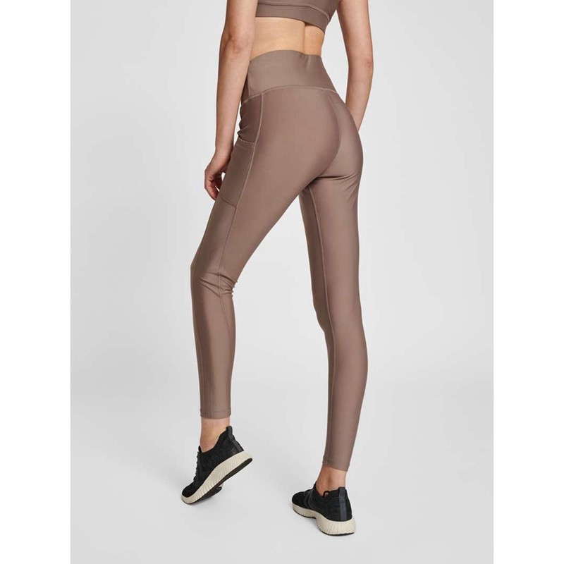 Hummel Te Tola High Waist Ženske Hulahopke Bež | 361153-661