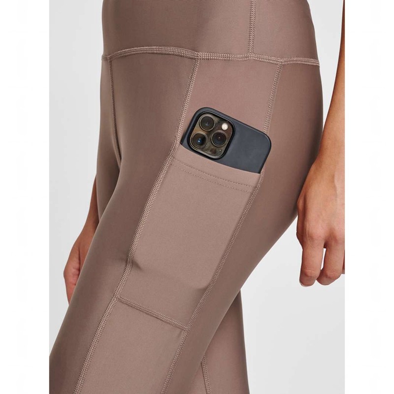 Hummel Te Tola High Waist Ženske Hulahopke Bež | 361153-661