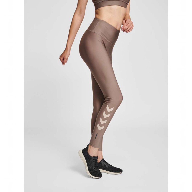 Hummel Te Tola High Waist Ženske Hulahopke Bež | 361153-661