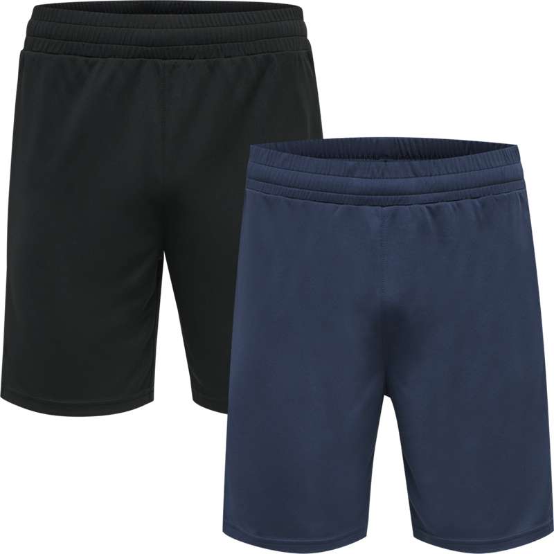 Hummel Te Topaz 2-pack Muške Kratke Hlače Crne | 046335-215