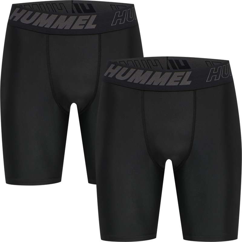 Hummel Te Topaz 2-pack Tight Muške Kratke Hlače Crne | 149497-756
