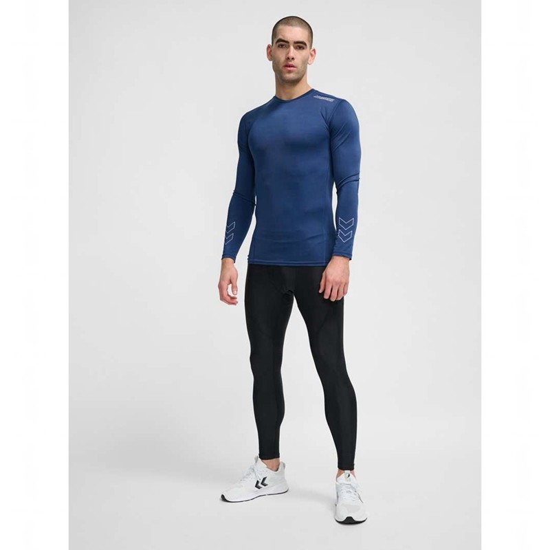 Hummel Te Topaz Baselayer L/S Muške Majice Tamnoplave | 765755-899