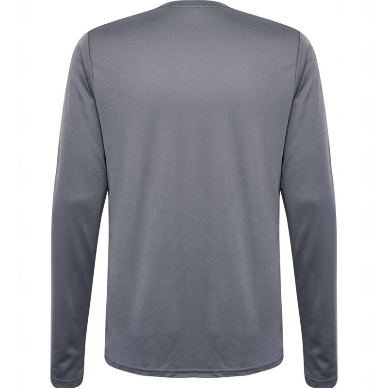 Hummel Te Topaz L/S Muške Majice Sive | 495673-681