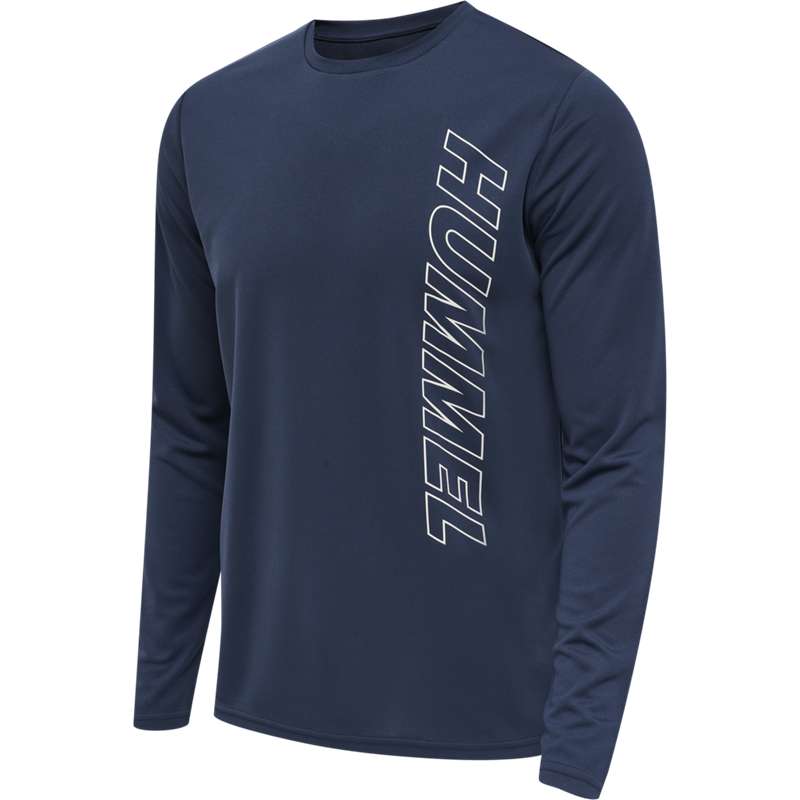 Hummel Te Topaz L/S Muške Majice Tamnoplave | 422039-698