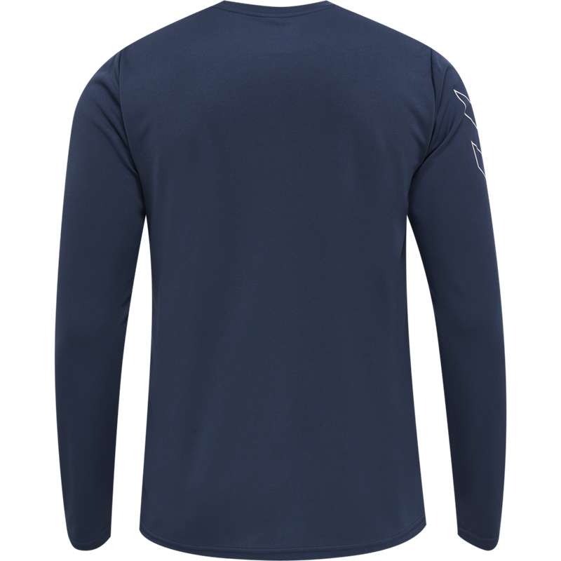 Hummel Te Topaz L/S Muške Majice Tamnoplave | 422039-698