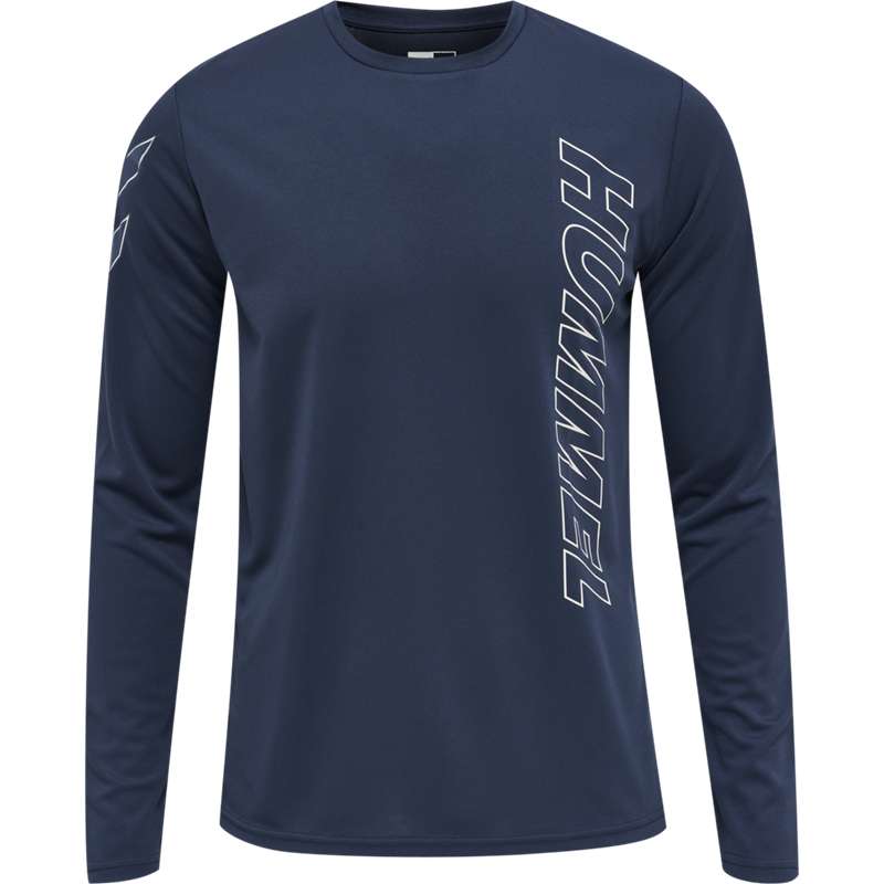 Hummel Te Topaz L/S Muške Majice Tamnoplave | 422039-698
