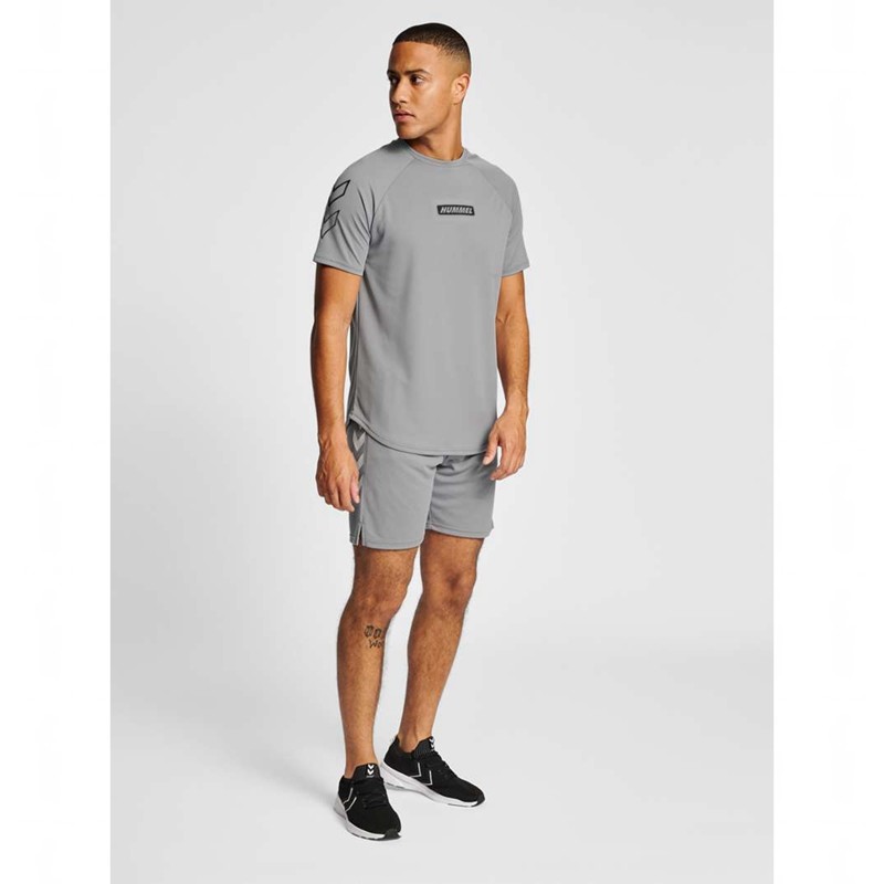 Hummel Te Topaz Muške Majice Sive | 955415-937