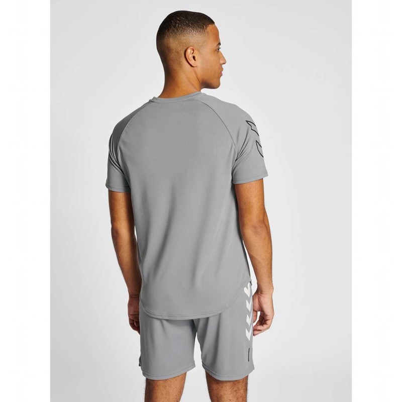 Hummel Te Topaz Muške Majice Sive | 955415-937