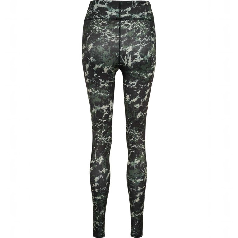 Hummel Te Twist Aop Mid Waist Ženske Hulahopke Zelene | 720417-838