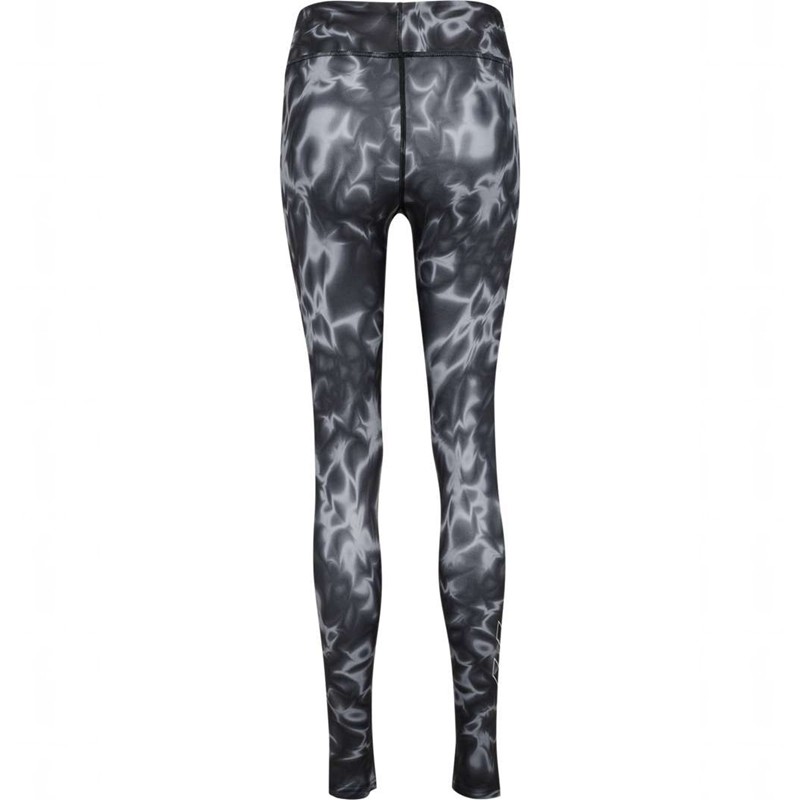 Hummel Te Twist Aop Mid Waist Ženske Hulahopke Crne | 099416-113