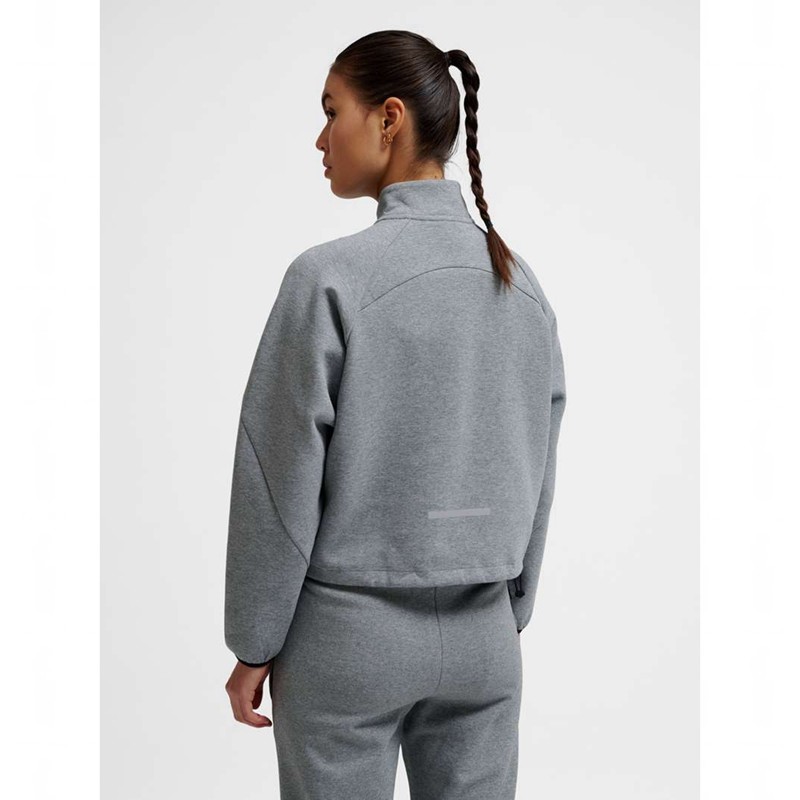 Hummel Tech Fleece Boxy Half Zip Ženske Gym Shoes Sive | 793070-793