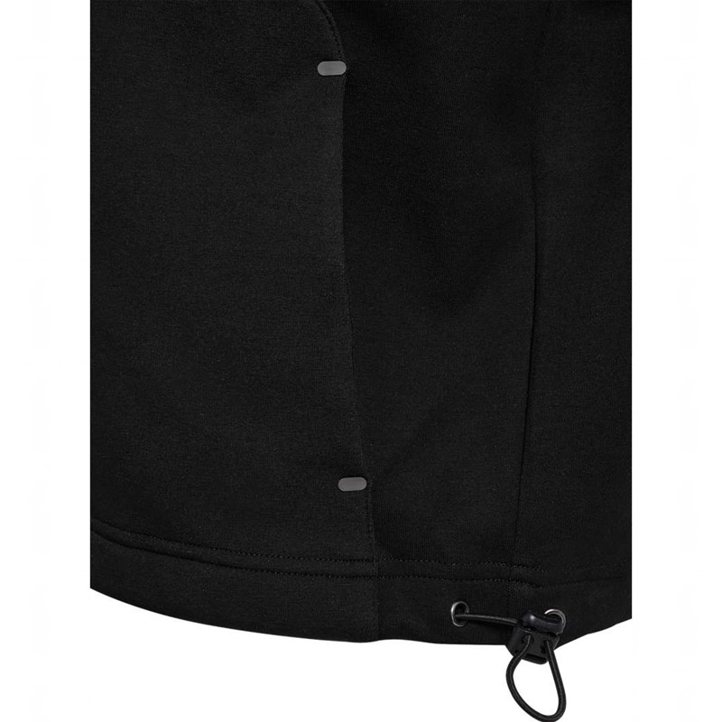 Hummel Tech Fleece Boxy Half Zip Ženske Hlače Crne | 431700-885