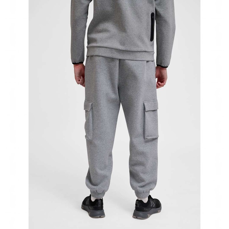 Hummel Tech Fleece Loose Cargo Muške Hlače Sive | 104080-690