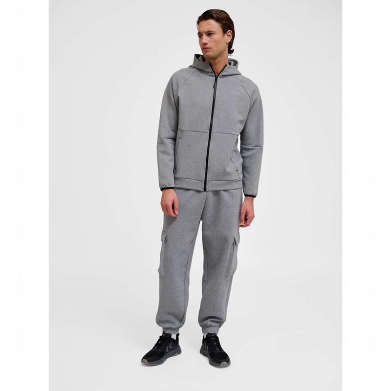 Hummel Tech Fleece Loose Cargo Muške Hlače Sive | 104080-690