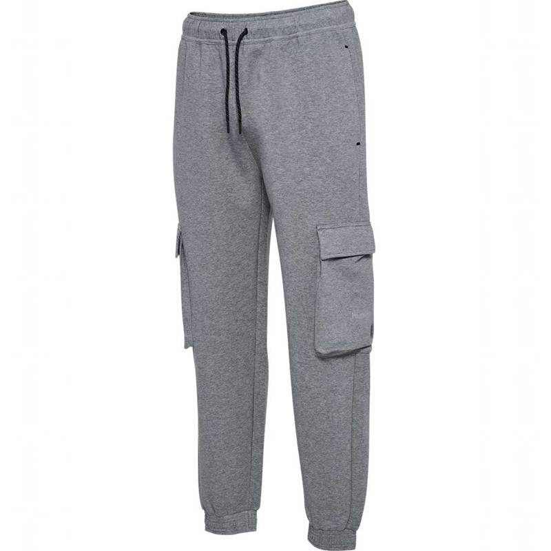 Hummel Tech Fleece Loose Cargo Muške Hlače Sive | 104080-690