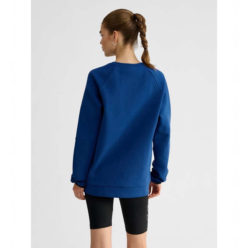 Hummel Tech Fleece Regular Crew Muške Dukserice Plave | 659649-632