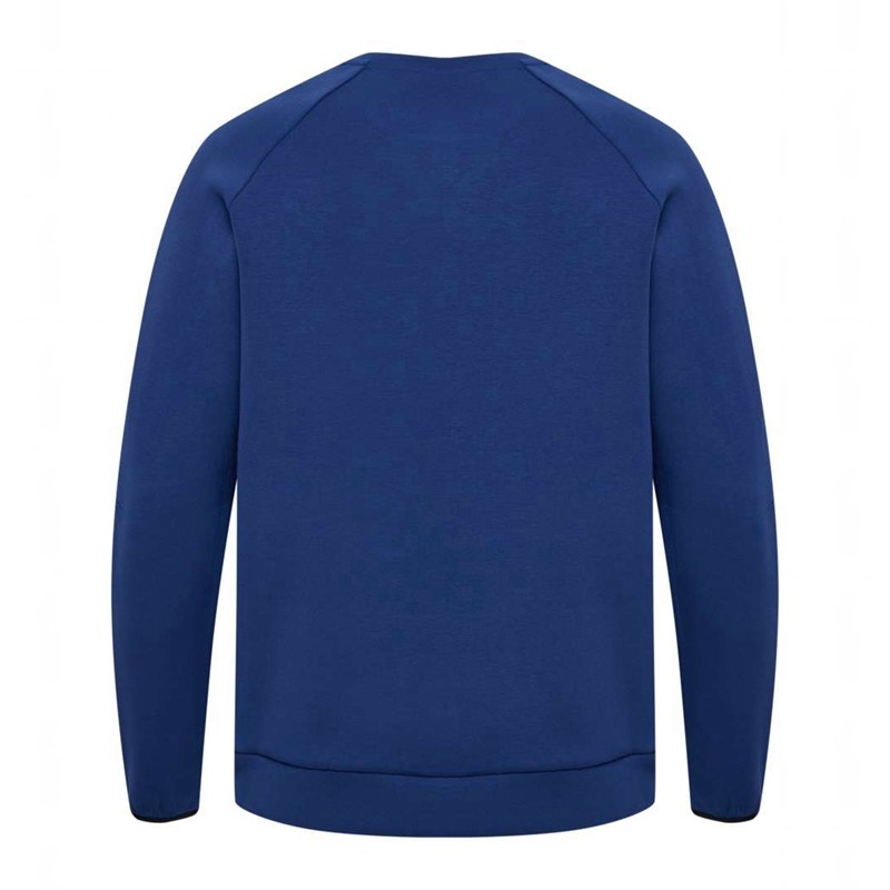 Hummel Tech Fleece Regular Crew Muške Dukserice Plave | 659649-632