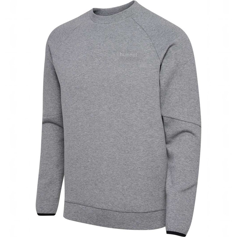 Hummel Tech Fleece Regular Crew Ženske Sandale Sive | 262180-089