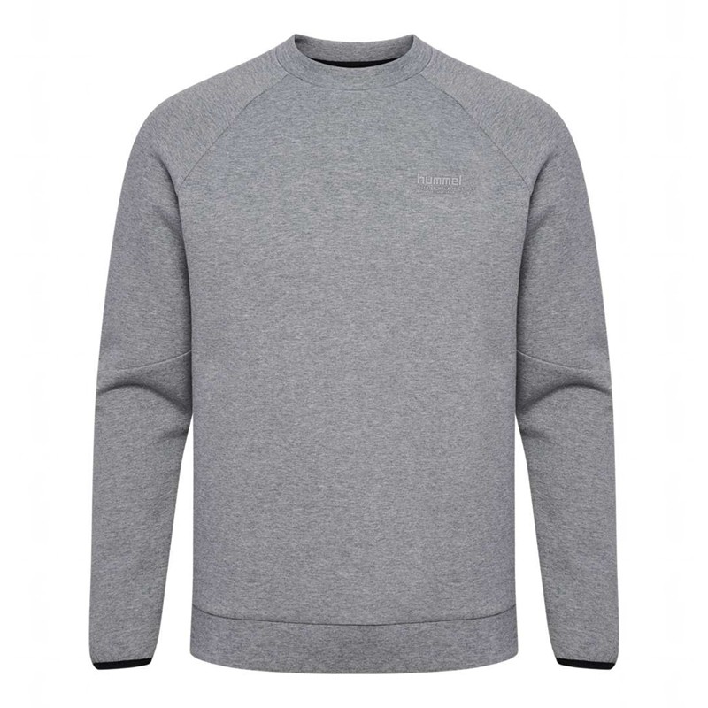 Hummel Tech Fleece Regular Crew Ženske Sandale Sive | 262180-089