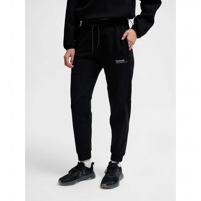 Hummel Tech Fleece Regular Muške Hlače Crne | 729055-825