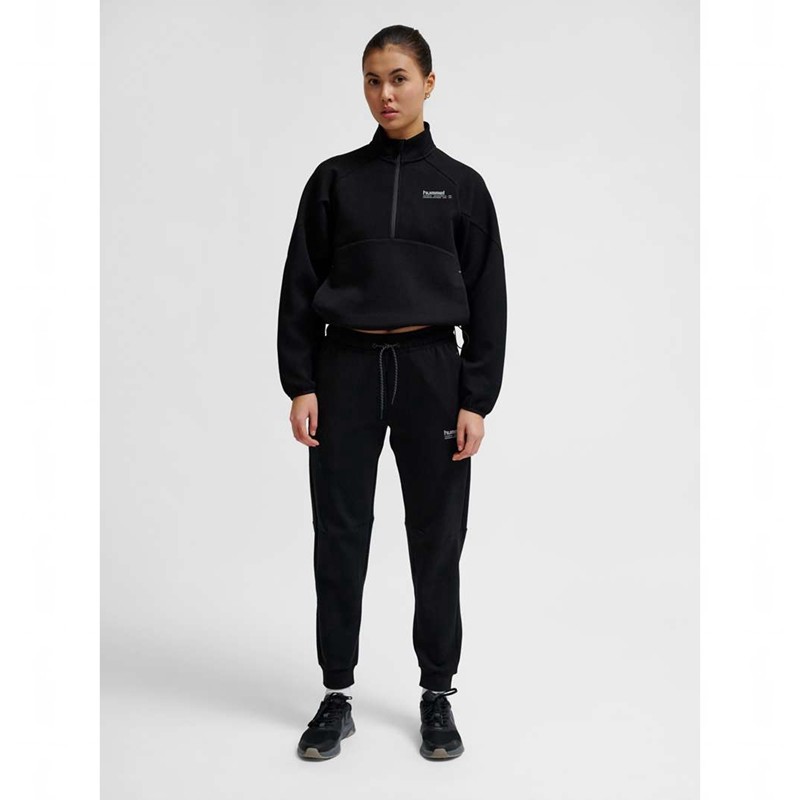 Hummel Tech Fleece Regular Muške Hlače Crne | 729055-825