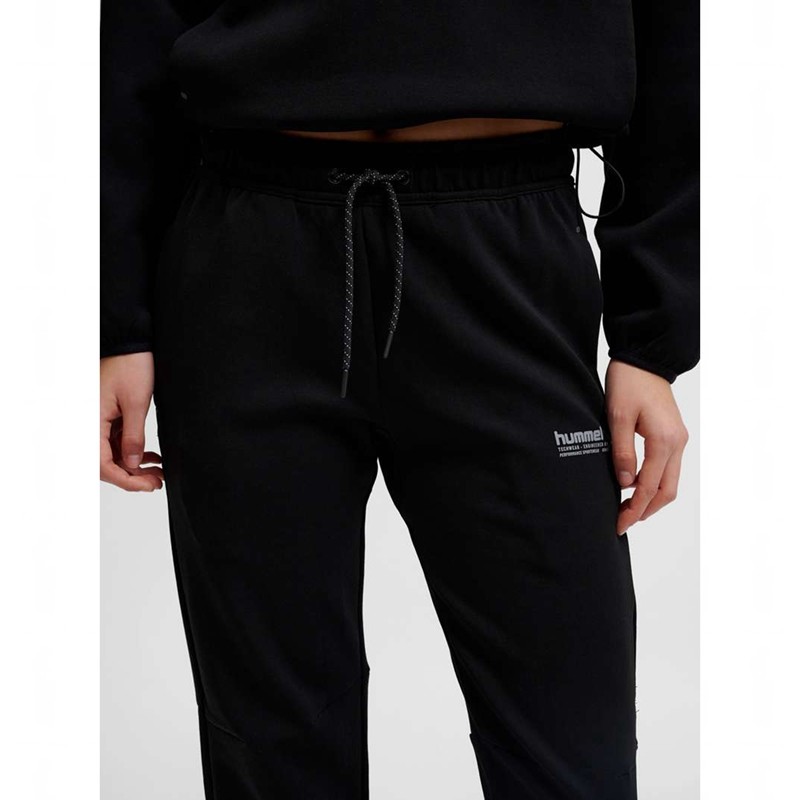 Hummel Tech Fleece Regular Muške Hlače Crne | 729055-825