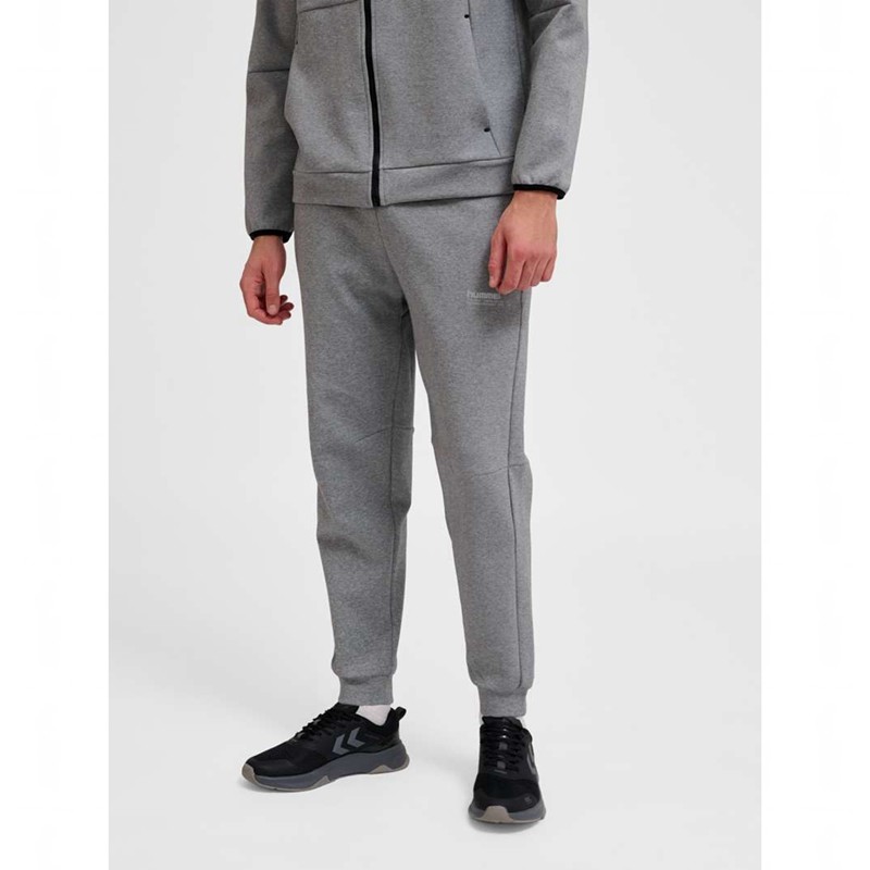 Hummel Tech Fleece Regular Muške Hlače Sive | 357123-292