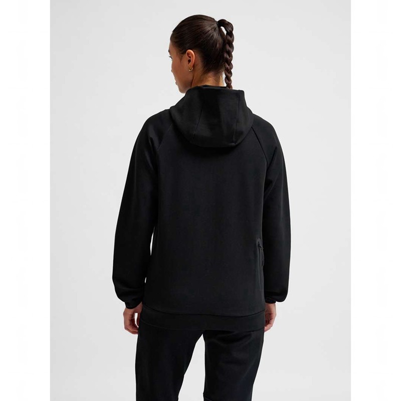 Hummel Tech Fleece Regular Zip Muške Majica s Kapuljačom Crne | 092904-872