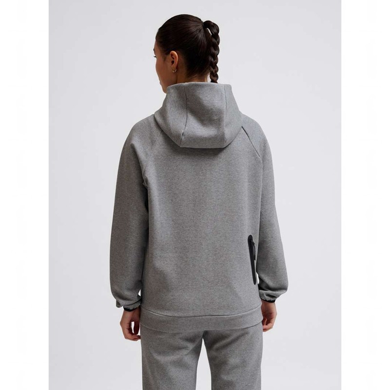 Hummel Tech Fleece Regular Zip Ženske Majica s Kapuljačom Sive | 371107-878