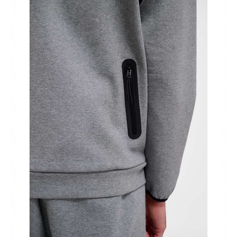 Hummel Tech Fleece Regular Zip Ženske Majica s Kapuljačom Sive | 371107-878