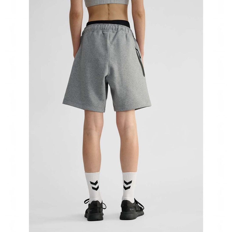Hummel Tech Fleece Ženske Kratke Hlače Sive | 041858-309
