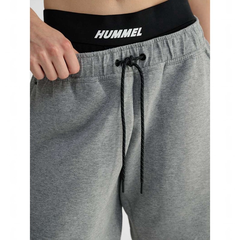 Hummel Tech Fleece Ženske Kratke Hlače Sive | 041858-309