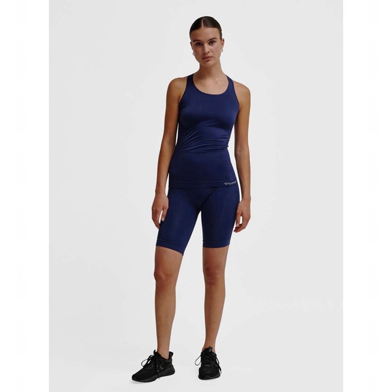Hummel Tif Seamless Cyling Shorts Ženske Hlače Crne | 121840-502