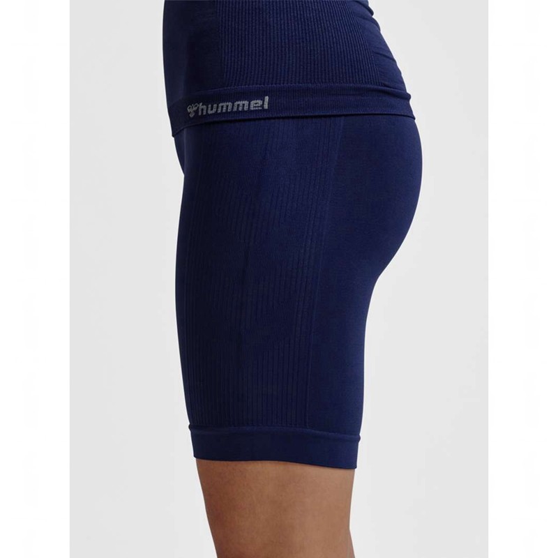Hummel Tif Seamless Cyling Shorts Ženske Hlače Crne | 121840-502