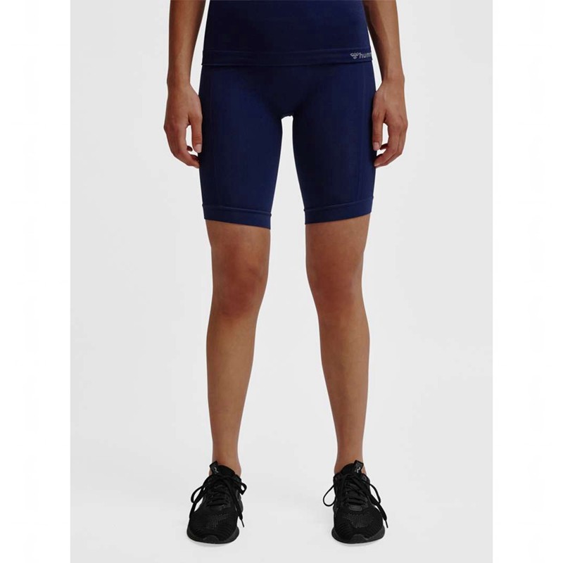 Hummel Tif Seamless Cyling Shorts Ženske Hlače Crne | 121840-502