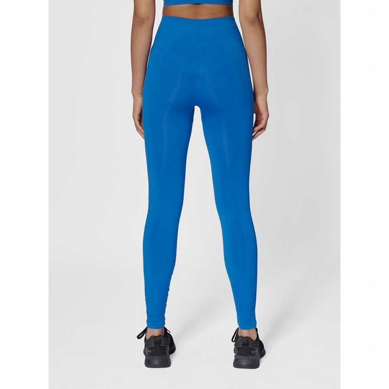 Hummel Tif Seamless High Waist Ženske Hulahopke Plave | 647771-289